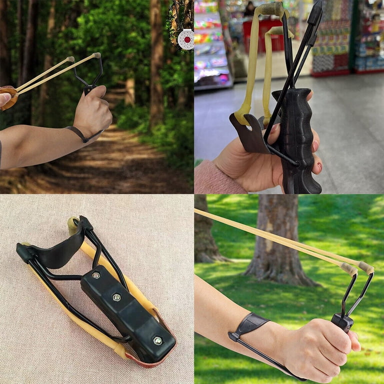 High Velocity Slingshot – Powerful Hunting Catapult With Camo Design, For Outdoor Target Shooting & Fun