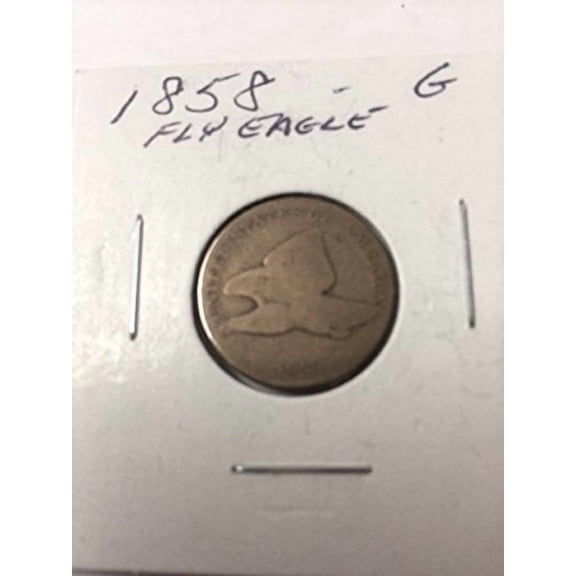 USA 1857-1858 Flying Eagle Indian Cent Coin G / VG Condition - Hand Selected