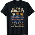 thumbnail image 1 of USA 1980 Ice Hockey Retro Animals T-Shirt, 1 of 8