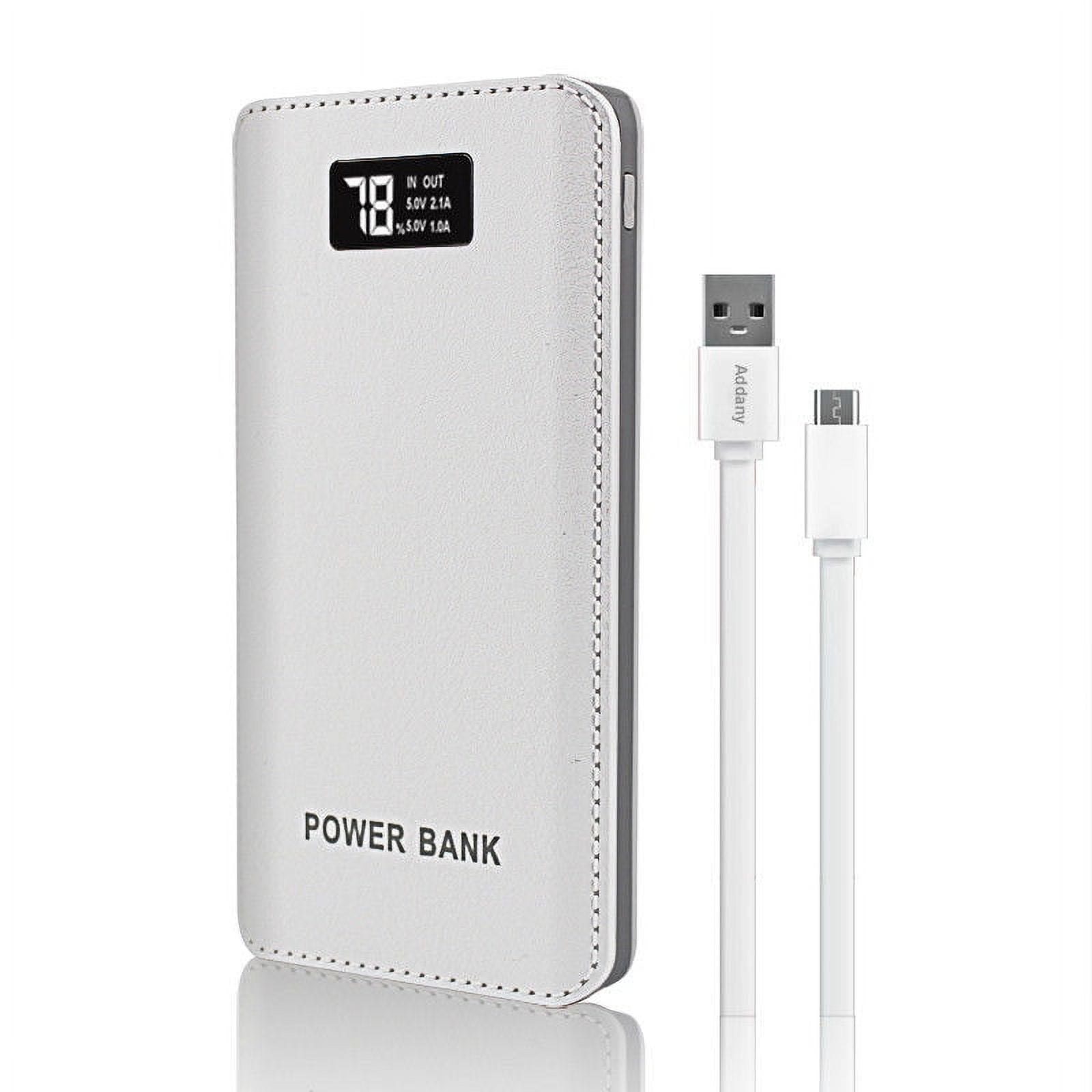 USA 2000000mah Portable Power Bank LCD LED 4 USB Battery Charger