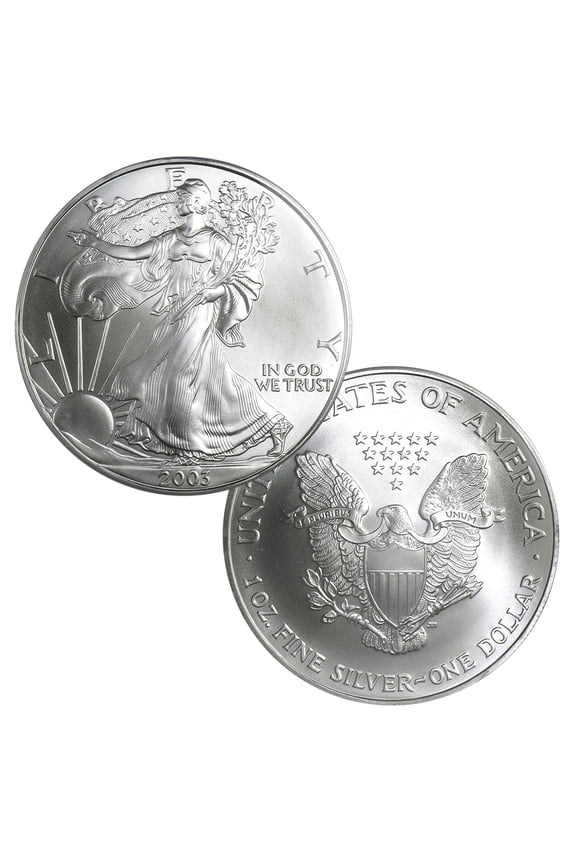 USA 2003 $1 American Silver Eagle Coin - Brilliant Uncirculated Condition
