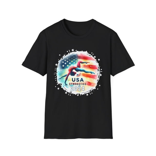 USA 2024 Games United States Gymnastics America 2024 USA Mens T Shirts ...