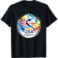 thumbnail image 1 of USA 2024 Games United States Gymnastics America 2024 USA T-Shirt, 1 of 3