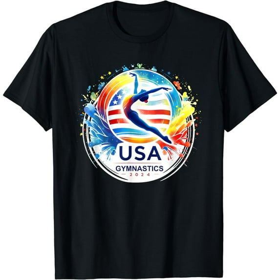 USA 2024 Games United States Gymnastics America 2024 USA T-Shirt