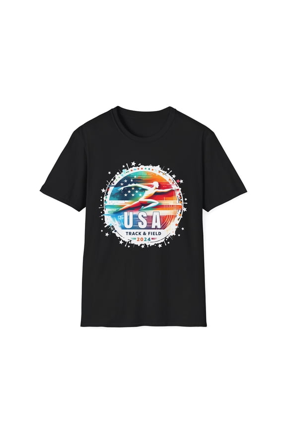 USA 2024 Go United States America 2024 USA Track and Field Men Shirts