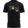 USA 2024 Paris Tshirt for Men, American World Sports 2024 Team Tee