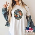 thumbnail image 1 of USA 250 Years Statue of Liberty Patriotic Flag Emblem Shirt, America 1776-2026 Semiquincentennial Independence Day Vintage Americana Graphic Tee Comfort Colors Unisex Cotton T-Shirt, Sizes S-3XL, 1 of 3