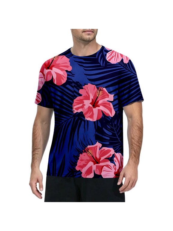 USA 250th Anniversary 1776‑2026 Flag Star Graphic Short Sleeve Tee Lightweight Breathable Quick‑Dry Casual Athletic T‑Shirt for Men Blue 3XL
