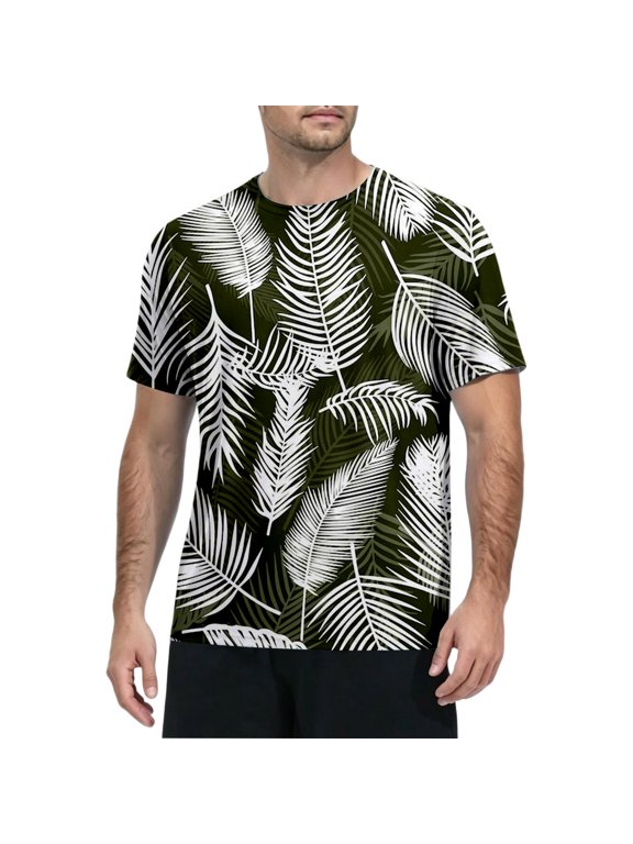 USA 250th Anniversary 1776‑2026 Flag Star Graphic Short Sleeve Tee Lightweight Breathable Quick‑Dry Casual Athletic T‑Shirt for Men Green XL