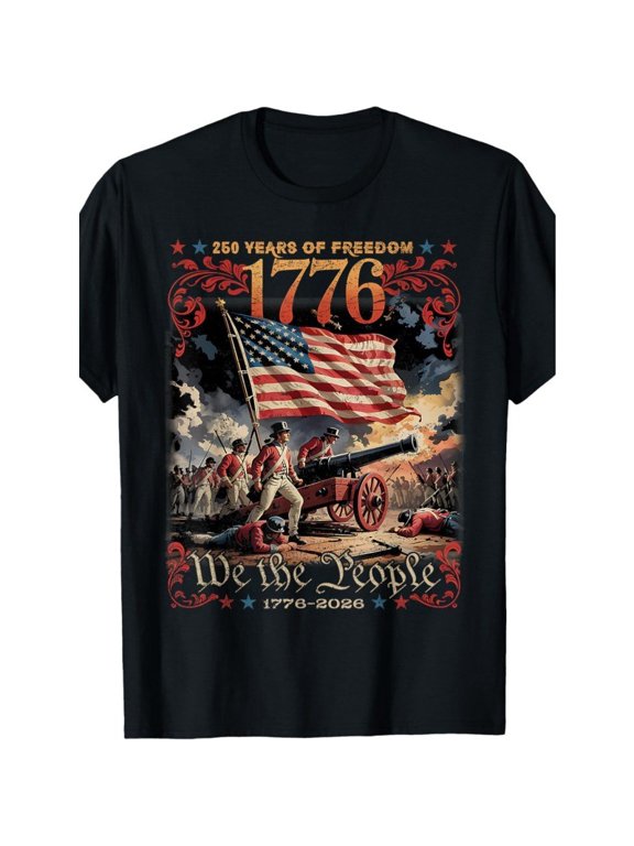 USA 250th Anniversary 1776- We the People T-Shirt