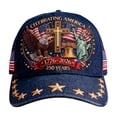 thumbnail image 1 of USA 250th Anniversary Baseball Cap – Adjustable Blue Patriotic Hat for Men & Women, Commemorative July 4th Headwear for Independence Day, Lightweight, 1 of 5