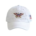 thumbnail image 1 of USA 250th Anniversary Baseball Cap - Patriotic Eagle Embroidered Hat with American Flag, Adjustable Cap for Fourth of July, 1 of 2