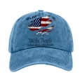 thumbnail image 1 of USA 250th Anniversary Commemorative Hat Adjustable Distressed Retro Cap 1776-2026 Patriotic Tribute Gift for Men Veterans History Buffs,Light Blue, 1 of 5