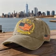 thumbnail image 1 of USA 250th Anniversary Hat 1776–2026 Patriotic Embroidered Flag Map Baseball Cap Unisex, 1 of 7