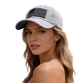 thumbnail image 1 of USA 250th Anniversary Hat 1776-2026 - Embroidered Distressed Denim Cap - Vintage Ripped Flag Patriotic American Gift, 1 of 5