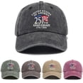 thumbnail image 1 of USA 250th Anniversary Hat, America 250th Anniversary Hat, 250th Anniversary USA Hat, United States 250th Anniversary Baseball Cap, Patriotic Adjustable Hat for Men & Women, 1 of 7