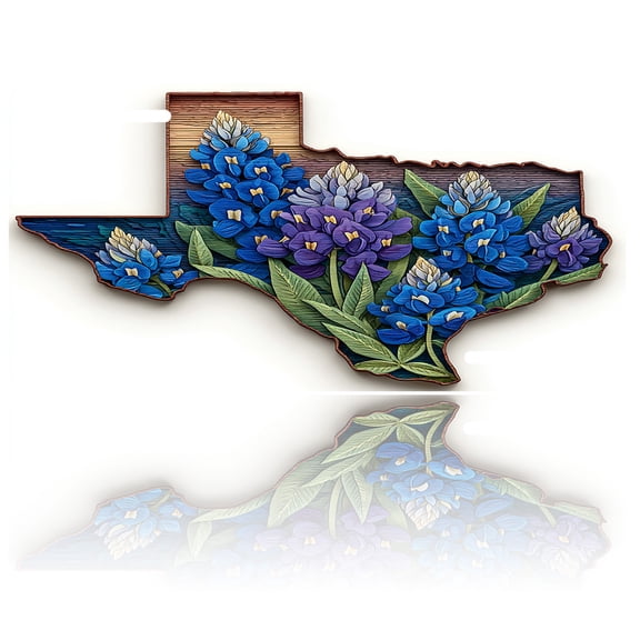USA 250th Anniversary License Plate, Personalized Texas Bluebonnet Car Front License Plate Cover, Car Decor Accessory Stainless Aluminum Metal Rust-Proof Car Plate Novelty Vanity Tag 6 X 12 Inch