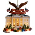 thumbnail image 1 of USA 250th Anniversary Merchandise, White House Printed Acrylic Ornament 250 Years Patriotic Decor for Patriots Fit for Seasonal Memorial, 1 of 5