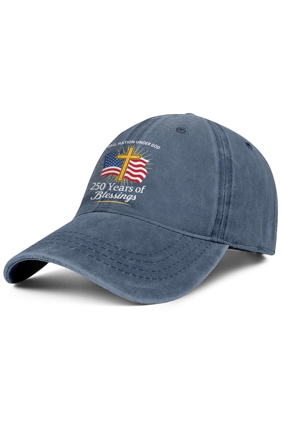USA 250th Anniversary Patriotic Baseball Cap 1776-2026, American Eagles Hat-Adjustable Cap for Men&Women