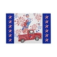thumbnail image 1 of USA 250th Anniversary Patriotic Placemat – Linen Table Mat for 4th of July, Veterans Day, Memorial Day, Independence Day Party Decorations, Waterproof & Reusable, 1 of 5