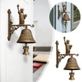 thumbnail image 1 of USA 250th Anniversary Patriotic Statue Wall Bell – Resin Decorative Chime for 1776-2026 Celebration, Vintage American Liberty Decor for Home & Outdoor, 1 of 6
