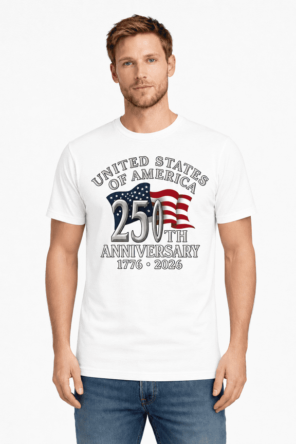 USA 250th Anniversary Shirt 1776 2026 Patriotic American Flag T-Shirt