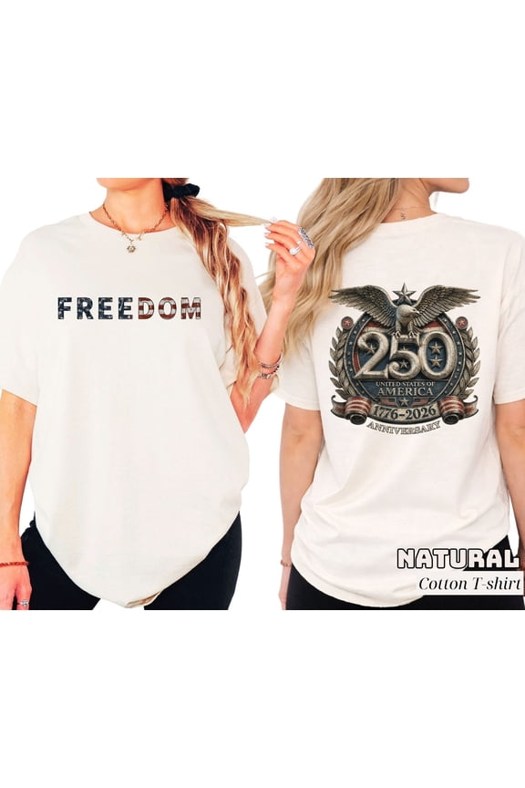 USA 250th Anniversary Shirt, 4th of July Shirts Women and Men, Patriotic Eagle Usa 250th Anniversary Merchandise