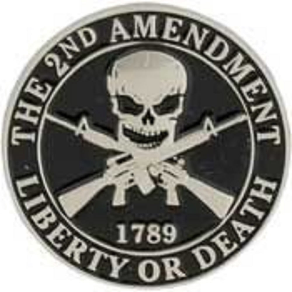 USA 2nd Amendment Lapel Pin - 1789 Liberty or Death - Officially ...