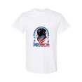 thumbnail image 1 of USA 4th Of July Black Patriotic American Lab Dog Lover Labrador Pet Gift T-Shirt, for men & women, up to size 5XL, 1 of 3