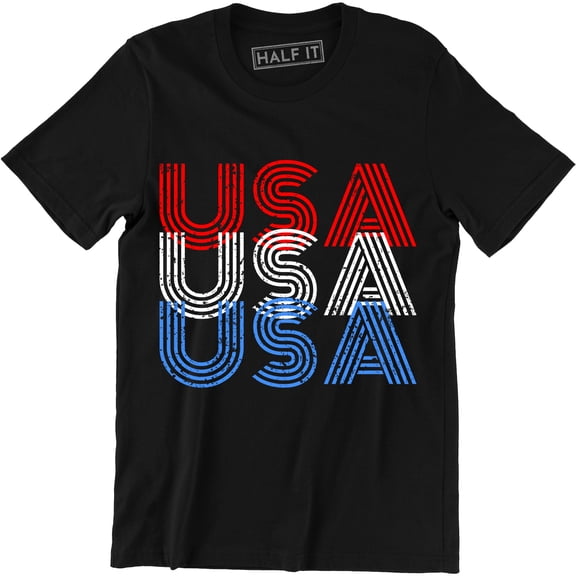 USA - 4th of July Independence Day American Men's T-Shirt