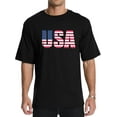 thumbnail image 1 of USA 4th of July Shirts for Men American Flag Short Sleeve Patriotic Independence Day Tee Top, 1 of 7
