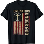 USA 4th of July Shirts for Men American Flag Short Sleeve Patriotic Independence Day Tee Top