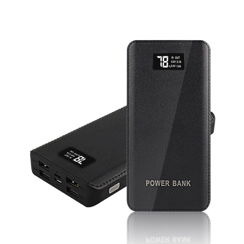 USA 50000mah Portable Power Bank LCD LED 4 USB Battery