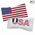 thumbnail image 1 of USA AMERICAN FLAG-Peppermints 100 Count Wrapped in Polka Dot Candy Wrapper - Mint Candy, 1 of 1