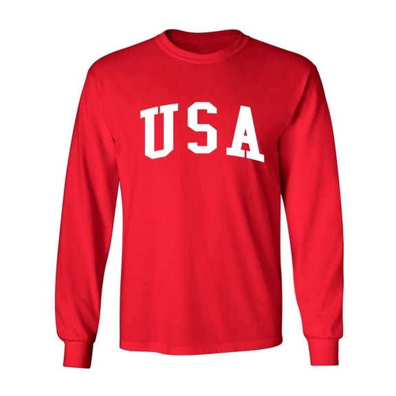 USA Adult Long Sleeve T-shirt
