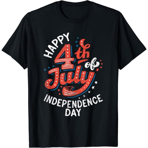 USA America Happy 4th July of Independence T-Shirt