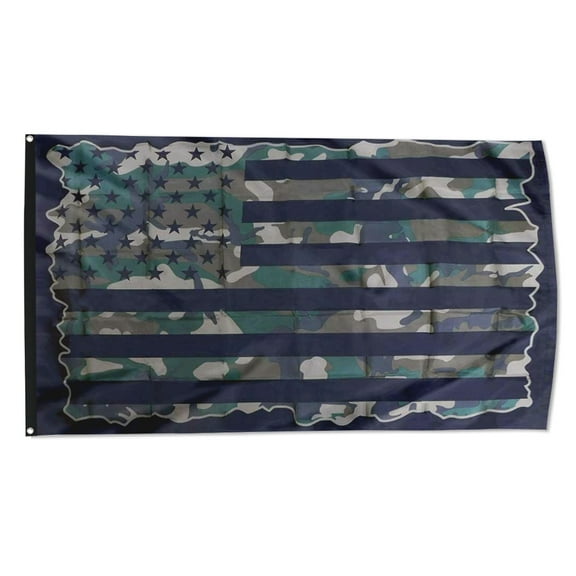 USA American Camouflage TACTICAL Camo flag Polyester 3x5 FT banner