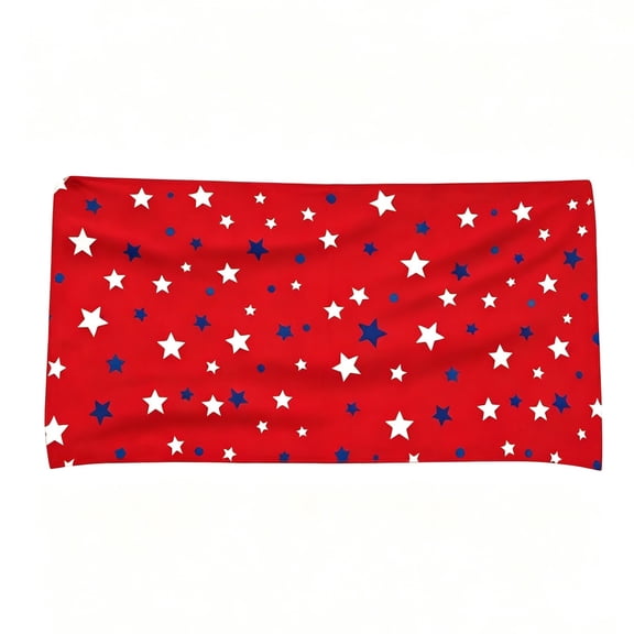 USA American Flag Beach Blanket Towel Highly Absorbent, Easy-Pack for Spring Break, Vacation, Beach, Pool, or Sunbathing E