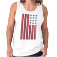 thumbnail image 1 of USA American Flag Distressed Stencil Tank Top T Shirts Men Women Brisco Brands M, 1 of 6