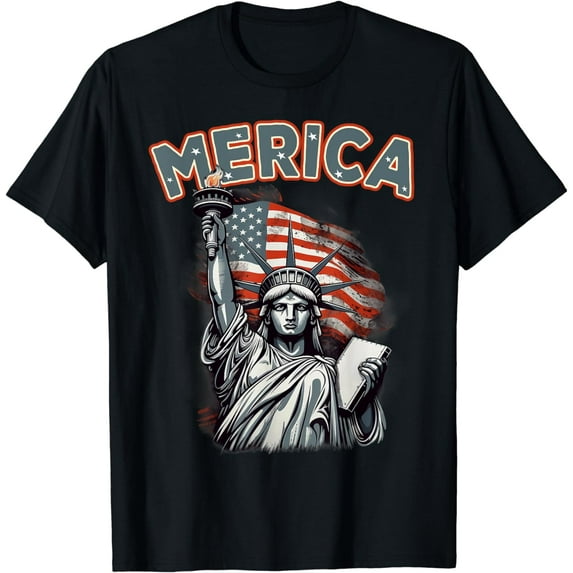 USA American Flag Patriotic 4th of July T-Shirt