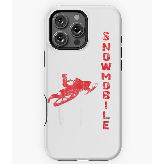 USA American Flag Snowmobiling M0719 Phone Case for iPhone 17 16 15 14 13 12 11 Pro Max