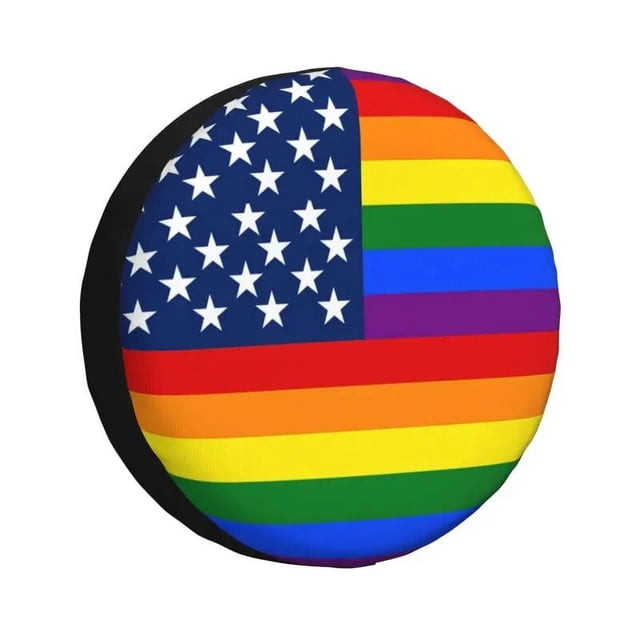 USA American Flag Spare Tire Cover for Grand Cherokee RV SUV Camper