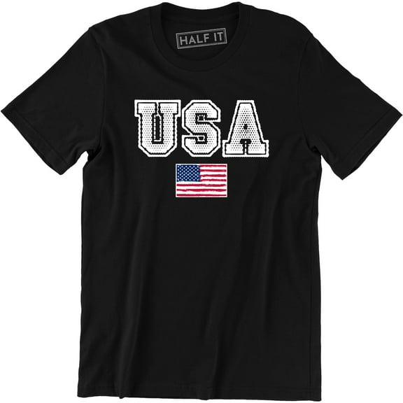 USA American Flag Stars And Patriotic - International Country Men's T-Shirt