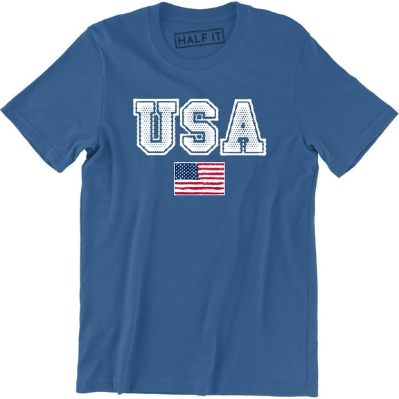 USA American Flag Stars And Patriotic - International Country Men's T-Shirt