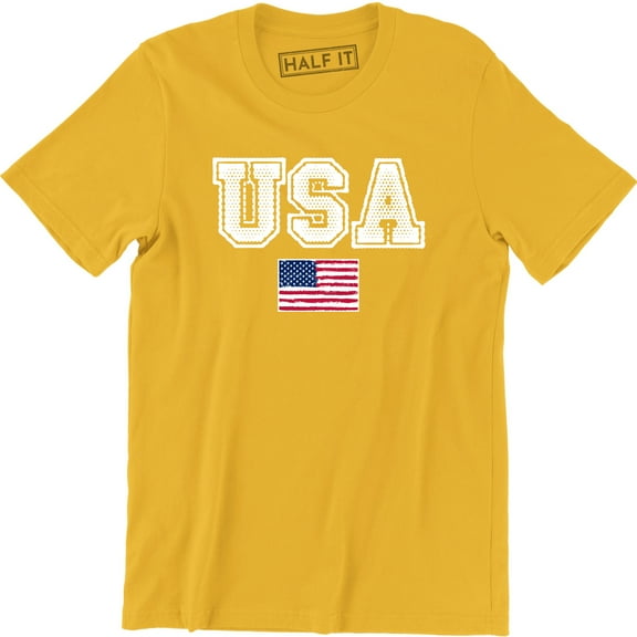 USA American Flag Stars And Patriotic - International Country Men's T-Shirt