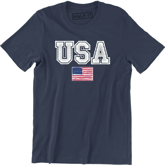 USA American Flag Stars And Patriotic - International Country Men's T-Shirt