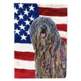 thumbnail image 1 of USA American Flag with Bergamasco Sheepdog Flag Canvas House Size, 1 of 2