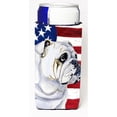 thumbnail image 1 of USA American Flag with English Bulldog Michelob Ultra bottle sleeves for slim cans 12 oz., 1 of 1