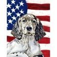 thumbnail image 1 of USA American Flag with English Setter Flag Canvas House Size, 1 of 1