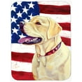 thumbnail image 1 of USA American Flag with Labrador Glass Cutting Board - Large, 1 of 1